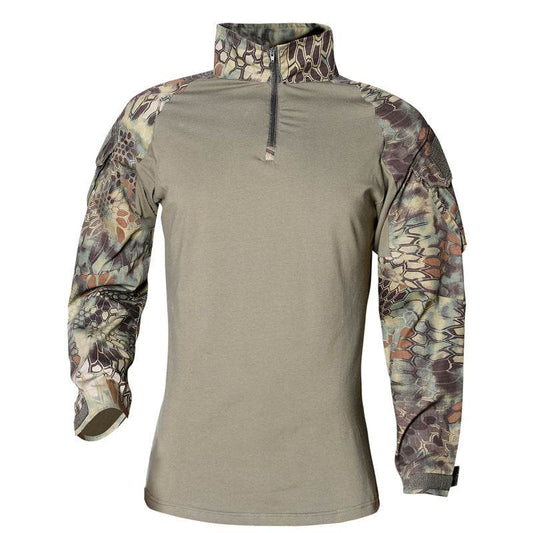 Camouflage long-sleeved quick-drying T-shirt - Commerce Monkeys