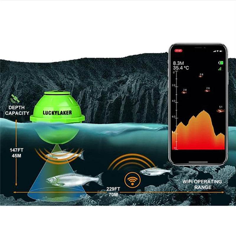 Sonar Wireless Fish Detector - Commerce Monkeys