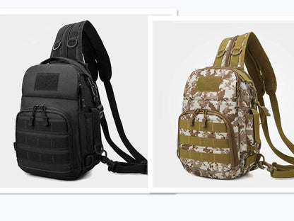 Versatile Ruia Chest Pack Tactical Camouflage Shoulders - Commerce Monkeys