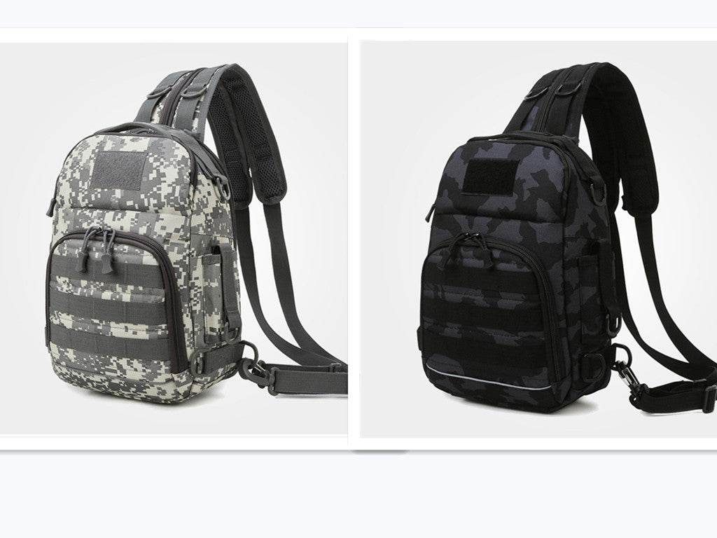 Versatile Ruia Chest Pack Tactical Camouflage Shoulders - Commerce Monkeys