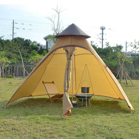 Factory direct Indian tent outdoor wind type camping tent awning camping tower new account - Commerce Monkeys