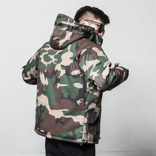 Winter camouflage cotton jacket men - Commerce Monkeys