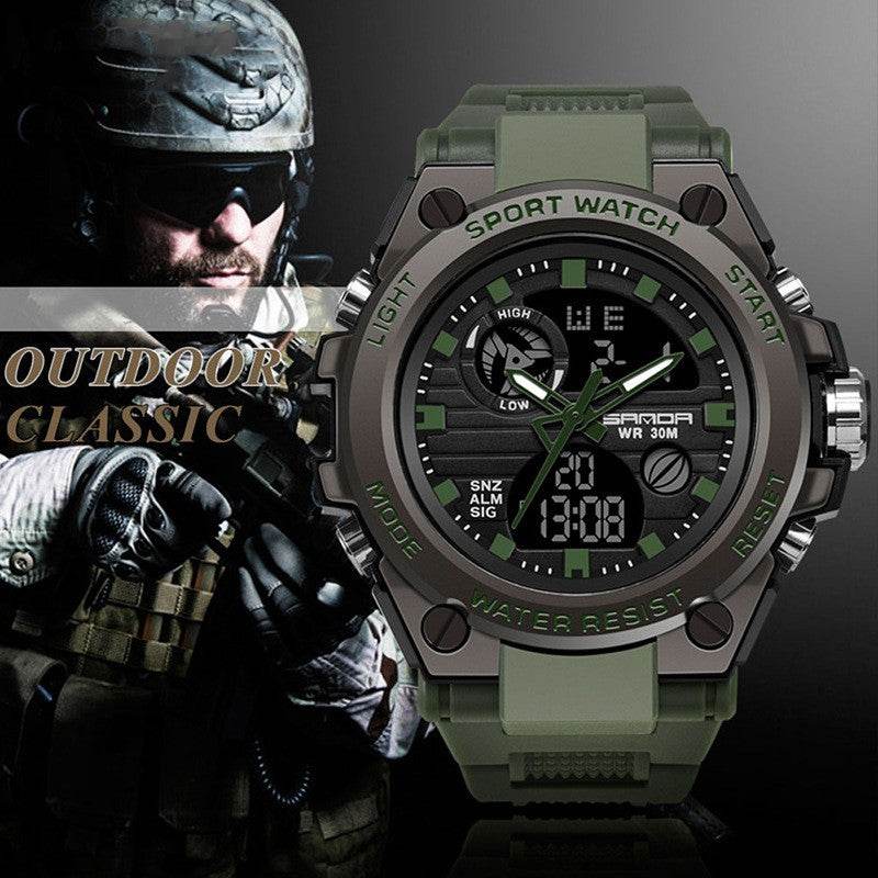 Trendy Multifunctional Digital Waterproof Electronic Watch - Commerce Monkeys