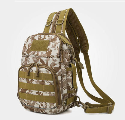 Versatile Ruia Chest Pack Tactical Camouflage Shoulders - Commerce Monkeys