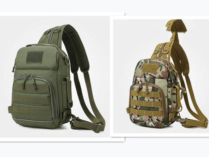 Versatile Ruia Chest Pack Tactical Camouflage Shoulders - Commerce Monkeys