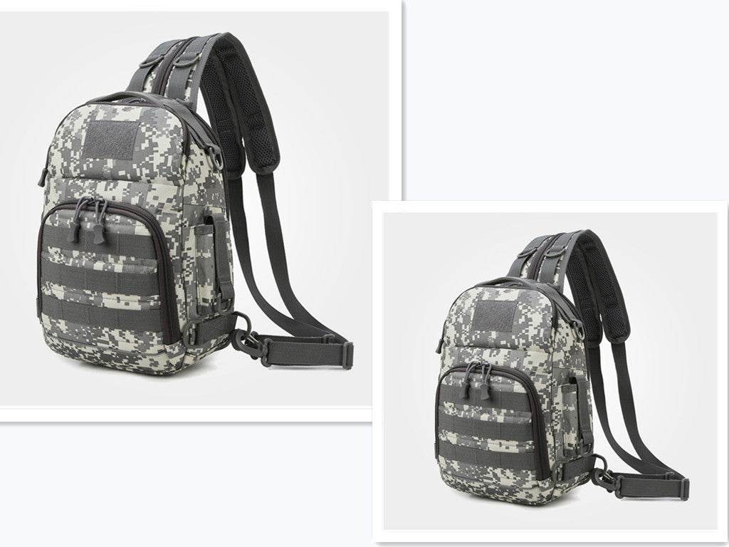 Versatile Ruia Chest Pack Tactical Camouflage Shoulders - Commerce Monkeys