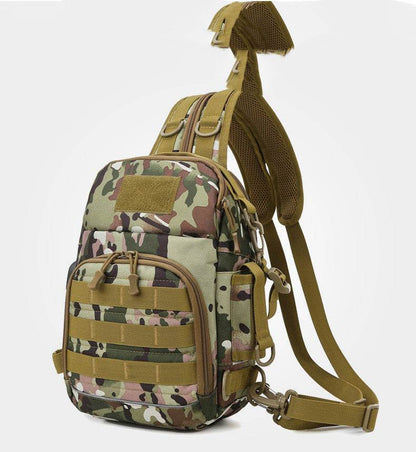 Versatile Ruia Chest Pack Tactical Camouflage Shoulders - Commerce Monkeys