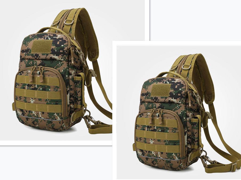 Versatile Ruia Chest Pack Tactical Camouflage Shoulders - Commerce Monkeys